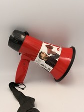 Red Handheld Megaphone Bullhorn Speaker Siren Alarm Sports Events Emergency 4C