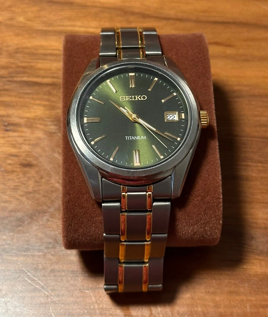 Seiko Titanium Case Wristwatches for sale | eBay