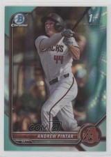 2022 Bowman Draft Chrome Aqua Lava Refractor 97/199 Andrew Pintar #BDC-138 6u5