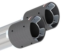 Borla Carbon Fiber Exhaust Tips Kit For 2018-2021 Kia Stinger Dual 2.25in