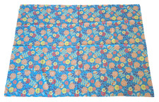 Mainstream International Boho Teal Floral Tablecloth, 52 x 70 Rectangular DG-15A