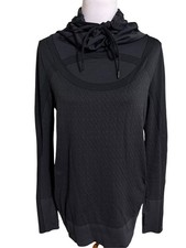 Under Armour Black Threadborne Hooded Lightweight Pullover