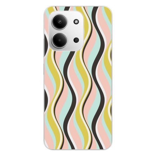 Coque En Silicone Pour Xiaomi Redmi 15C - Design Tombée De Nuit - Motifs Multicolores - Neuf