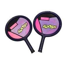Vintage 1991 Koosh Sport Paddles OddzOn Neon ...