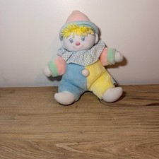 Vintage Eden Plush Clown Wind-up Musical You Are My Sunshine Stuffed Toy WORKING