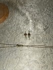  Zipper Necklace & Earrings Set/Gold-Tone/Great condition. — photo 4