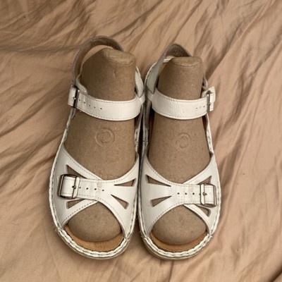 Women s Finn Comfort Motomachi Finnamic White Leather Slingbacks Sandals Zise 5