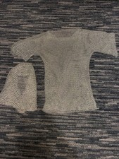 Medieval Chainmail Shirt And Coif