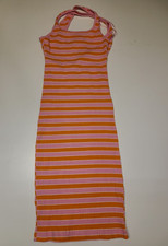 New Zara Dress Color Melon Size S 0962/169