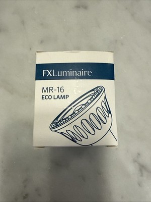 FX Luminaire MR-16 Eco LED Lamp 6W 12V 50W 60° Wide Flood 2700k MR16ECO50WWF