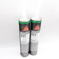 Sika Sikaflex 221 Multi-Purpose Polyurethane Sealant Adhesive White Lot Of 2 