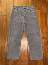 Vintage Levis 505 Corduroy Pants Mens 32x27 Fit 36x36 Tag Straight Leg Y2K VTG