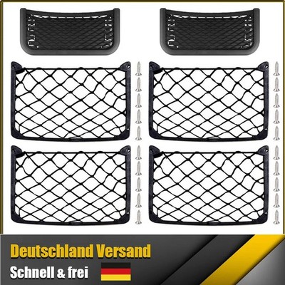 6x Ablagenetz Wohnmobil Ablagefach Netz Gepäcknetz für VW T4 T5 T6 T7 ID.BUZZ