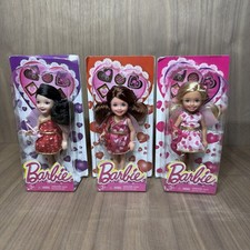 Barbie Valentine's Day 2014 Kelly Chelsea Madison Cupid Doll Set of 3