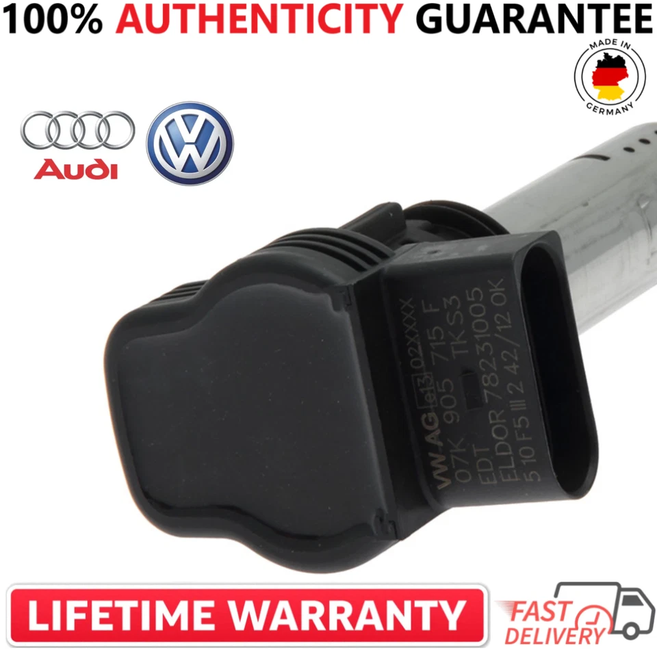 Bobinas de encendido originales x4 OEM VW 07K905715G para Volkswagen y Audi 2005-2015 Foto 4 de 4