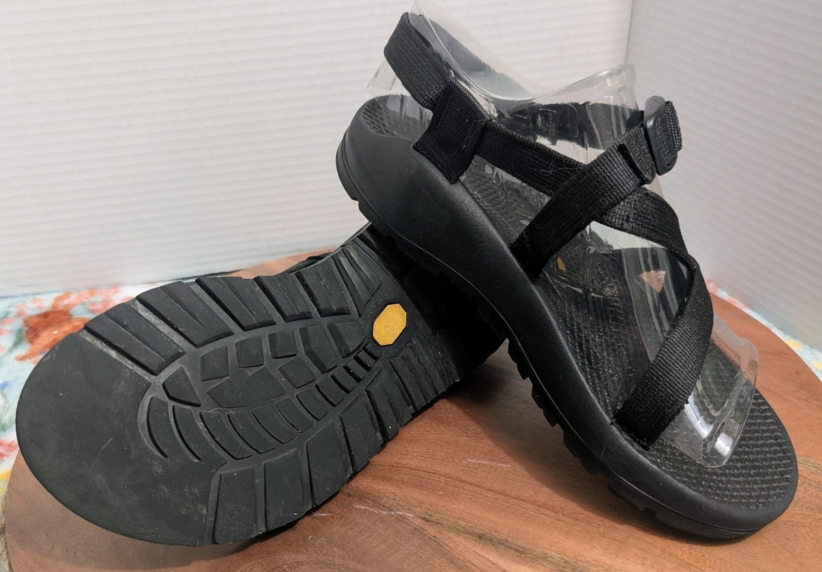 Vintage Chaco Z/1 Vibram Sole Sandals Women's Sz 9 Black Made In