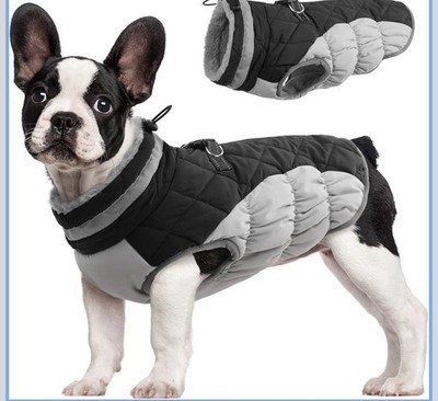 FUAMEY Dog Coat for Medium Dogs,Waterproof Dog Winter Jacket
