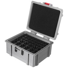 SEWACC Battery Organizer Box for Aa AAA Batteries Waterproof Storage Case Ho...