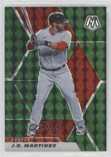 2021 Panini Mosaic Green Mosaic Prizm JD Martinez #16 0c6