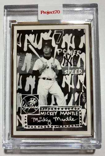 Topps Project 70 Mickey Mantle by Gregory Siff #876 Artist Proof AP 28/51