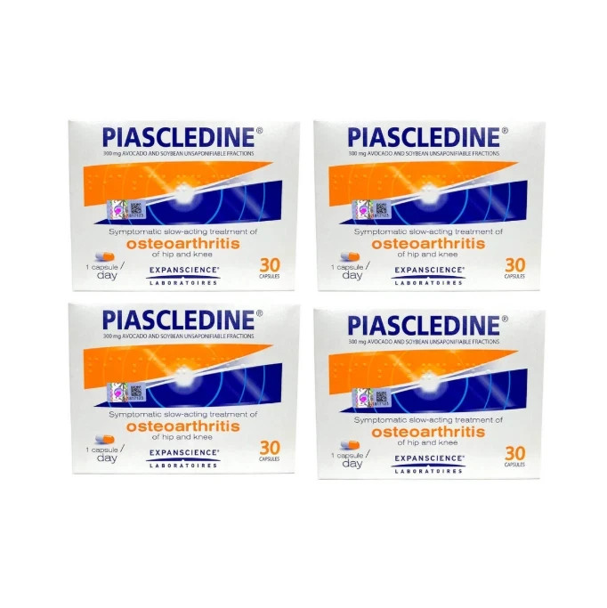 4 X Piascledine 300mg 30 Capsules Anti-rheumatic Osteoarthritis Joint-Pains