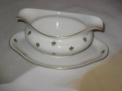 Eschenbach Baronet Nannett Gravy Boat w/Attached Underplate