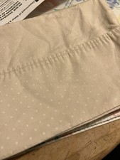 ROYAL VELVET PILLOW CASE Ecru Queen Size