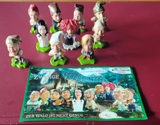 Die Sieben Zwerge kompletter Satz  mit 1 Beipackzettel 
