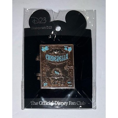 NEW Disney D23 Fairy Tale Princess Closing Title Book Cinderella Pin Storybook