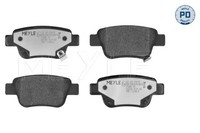 Bremsbelagsatz, Scheibenbremse MEYLE-PD: Advanced Performance A 025 236 2016/PD