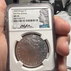 2023 $1 Morgan Silver Dollar NGC MS 70 First Day Of Issue FDOI