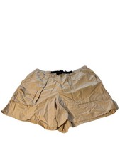 Land s End Men s XL 40-42 Cargo Shorts w/ Belt - Beige