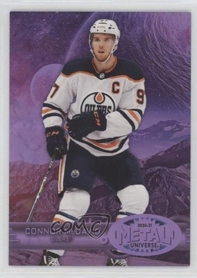 2020-21 Skybox Metal Universe 1997-98 Retro Purple Spectrum Connor McDavid 14zh