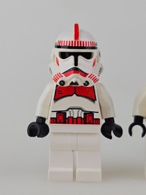 *Damaged 2x Coruscant Guard Clone Trooper Star Wars Lego Minifigure 7671 sw0189