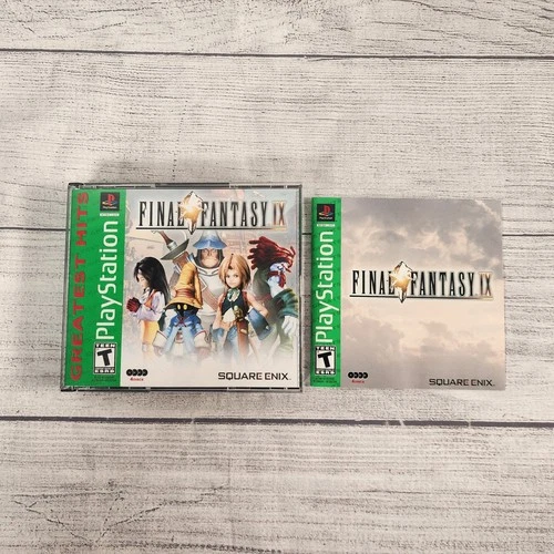 New ListingFinal Fantasy IX Sony PlayStation 1 PS1 Greatest Hits 4-Disc Complete