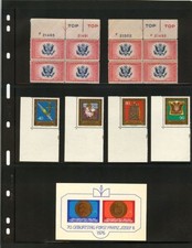 Lighthouse- Vario Pages for Stamp Albums, Black 9-Hole Binder Pages with 3 Po...