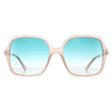 Image of Guess Sunglasses GU7845 57P Shiny Beige Green Gradient