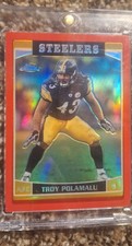 2006 Topps Chrome RED REFRACTOR/259 / Troy Polamalu / 137/259