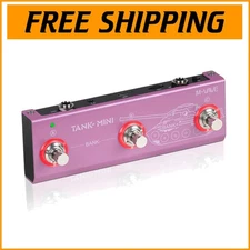 All-in-One Guitar Pedal: 21 Effects, Built-in Battery & Bluetooth Connectivity