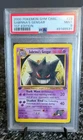 2000 Pokemon Gym Challenge 29 Sabrina's Gengar 1st Edition PSA 9 Mint