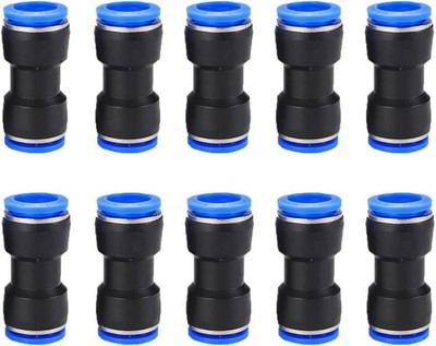 Push to Connect Fitting, 5/16'' OD Pneumatic Air Line Quick Push Lock Adapter (Pa