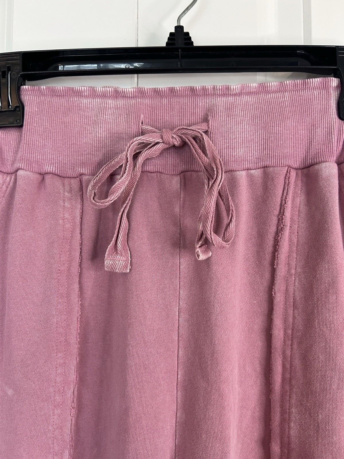 Easel Raspberry Wide-Leg Drawstring Patchwork Pan… - image 3