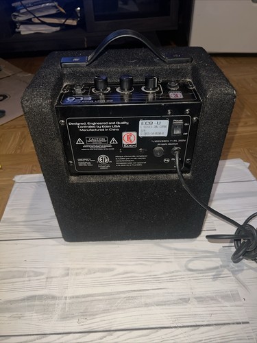 Eden EC8-J EC8 Bass Amplifier Used Tested 100V - Picture 3 of 6
