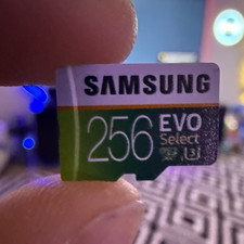 Samsung EVO Select 256GB MicroSD U3 High Speed Memory Card