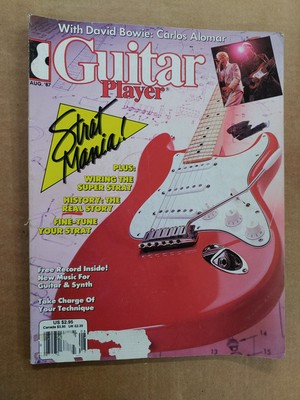 1987 August Strat Mania GUITAR PLAYER  M360