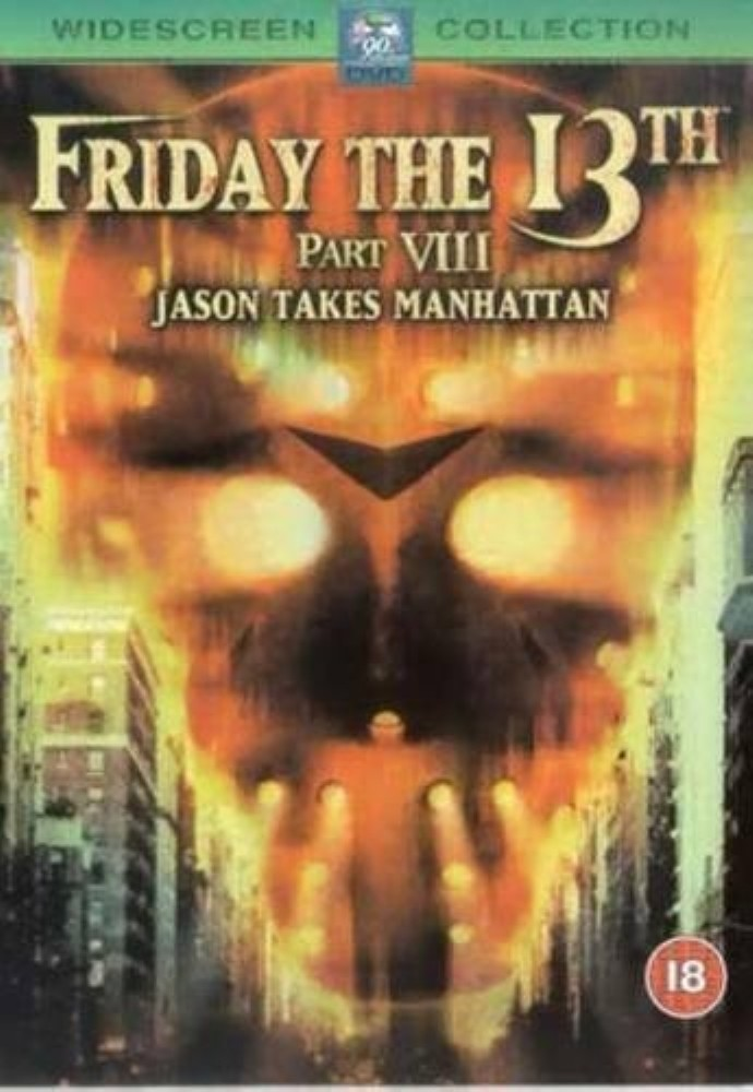FRIDAY THE 13TH PART VIII: JASON TAKES MANHATTAN DVD FREE SHIPPING