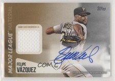 2019 Topps Major League Material Relics Series 2 7/50 Felipe Vazquez Auto fm0