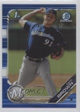 2019 Bowman Chrome Prospects Blue Refractor 112/150 Zack Brown #BCP-152 xp6