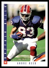 Andre Reed 1993 Score #237 Buffalo Bills NFL READ FREE SHIPPING AutographDen
