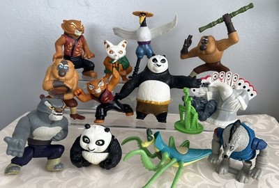 Konvolut Mcdonalds Vintage Kung Fu Panda Figuren x 13